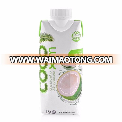 Coconut water from Vietnam - 330ml/1,000ml - DIRECT UHT of Tetra Pak by Sweden's